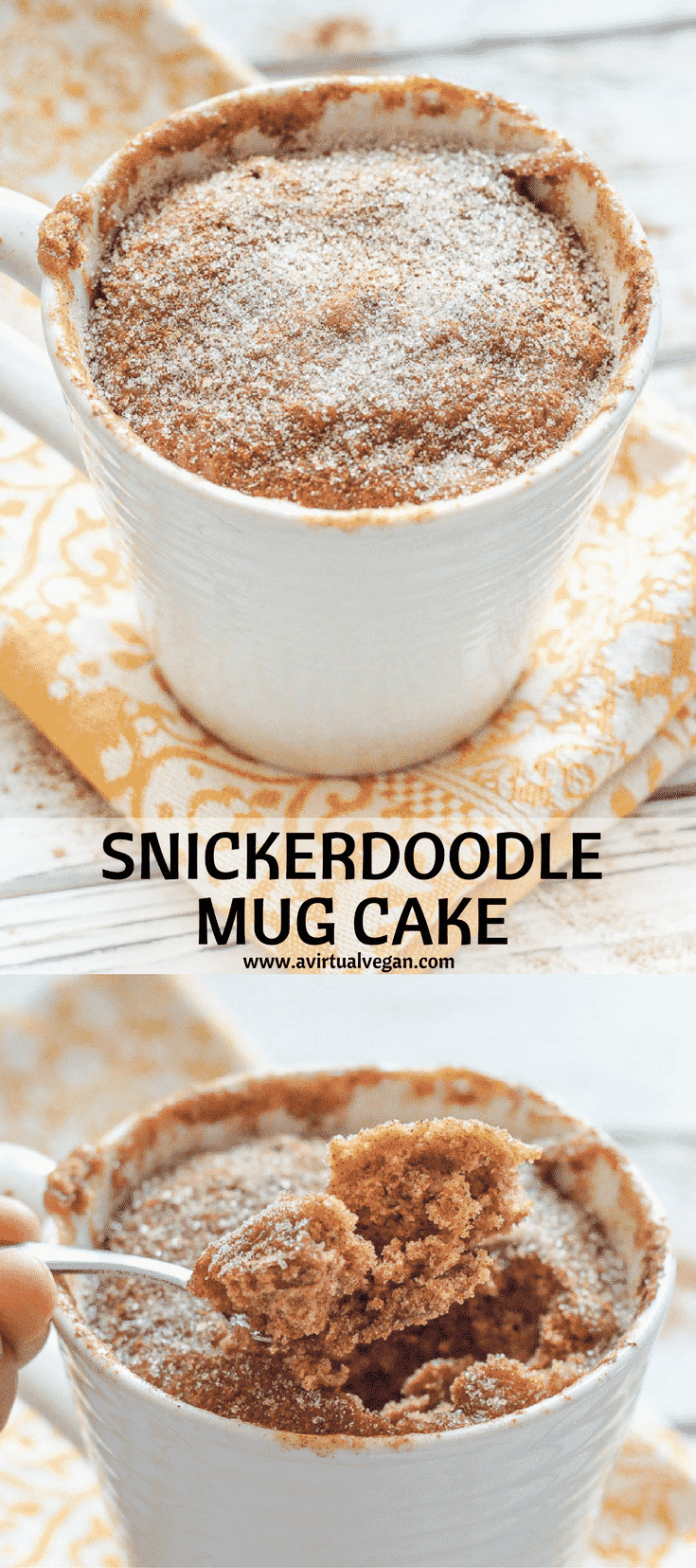 Snickerdoodle Mug Cake
 Snickerdoodle Mug Cake with gluten free option A