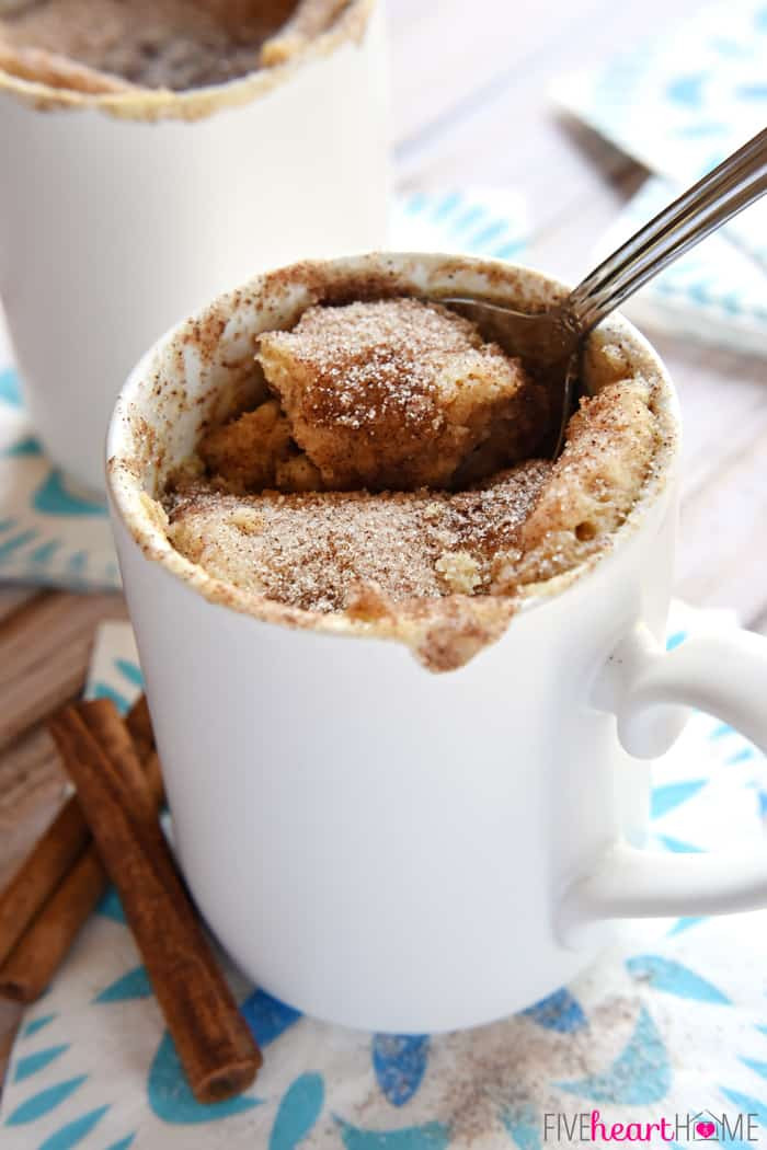 Snickerdoodle Mug Cake
 Snickerdoodle Mug Cake