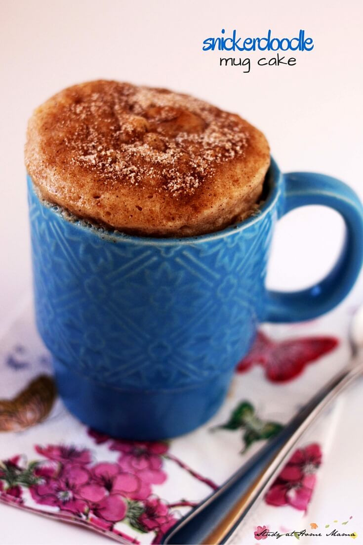 Snickerdoodle Mug Cake
 Snickerdoodle Mug Cake with Video ⋆ Sugar Spice and Glitter