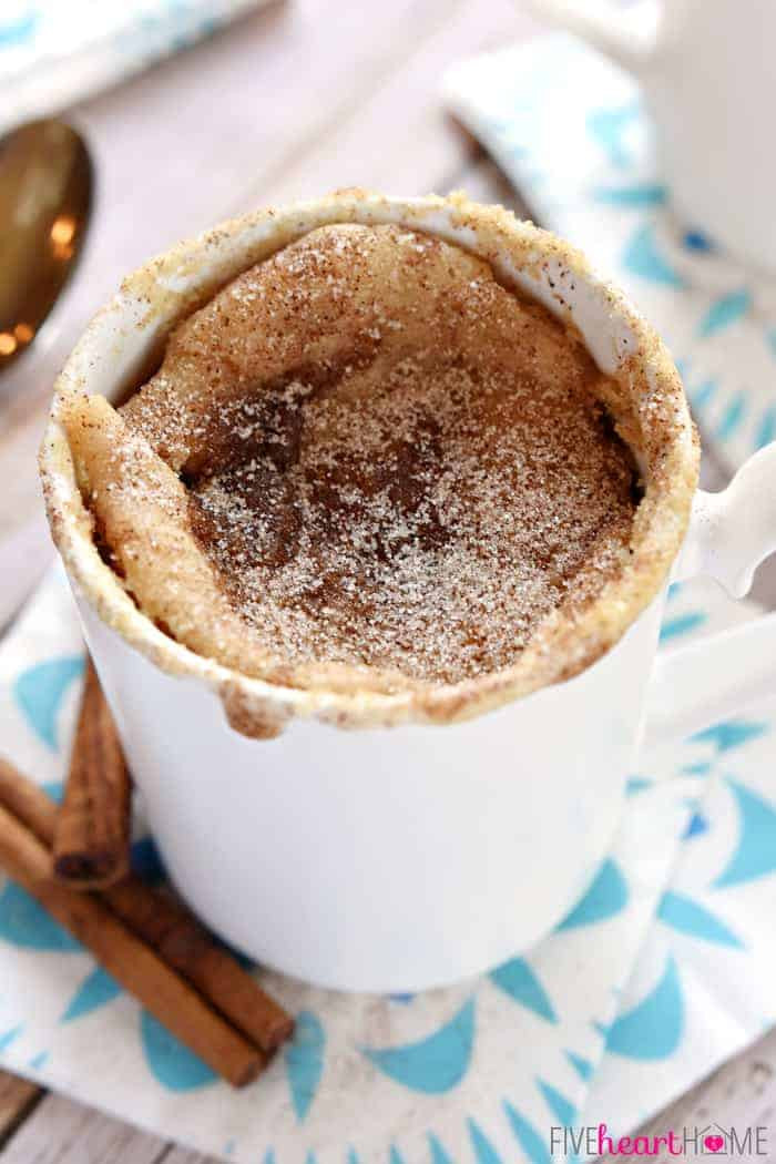 Snickerdoodle Mug Cake
 Snickerdoodle Mug Cake