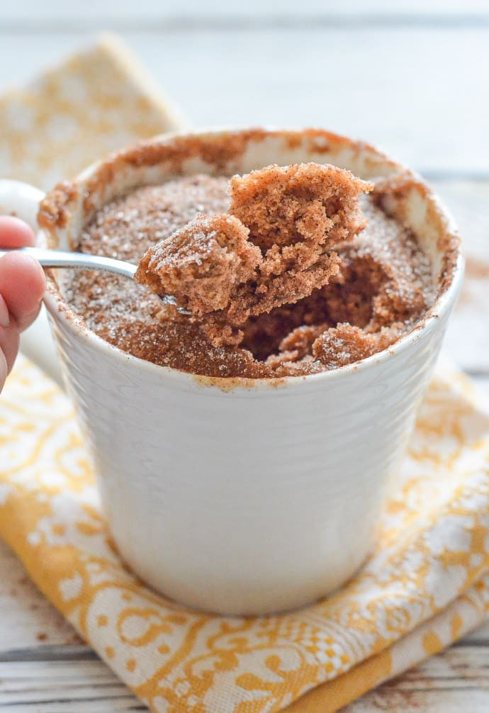 Snickerdoodle Mug Cake
 Snickerdoodle Mug Cake with gluten free option A