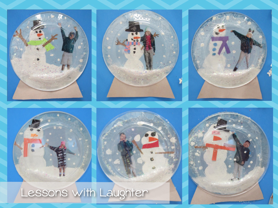 Snow Globes Crafts For Kids
 Lessons with Laughter Snow Globes