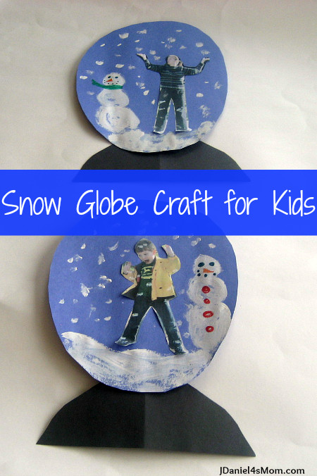 Snow Globes Crafts For Kids
 Snow Globe Craft For Kids