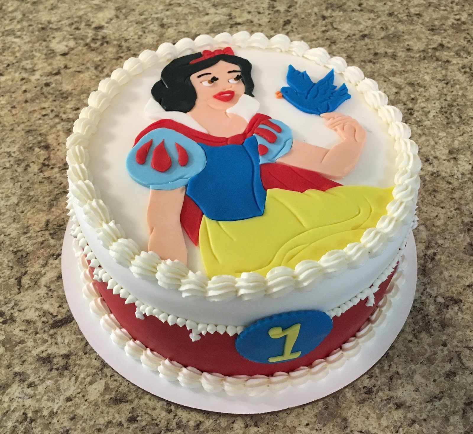 Snow White Birthday Cake
 Cakes by Becky October 2016