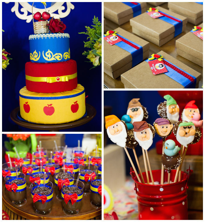 Snow White Birthday Decorations
 Kara s Party Ideas Snow White birthday party via Kara s