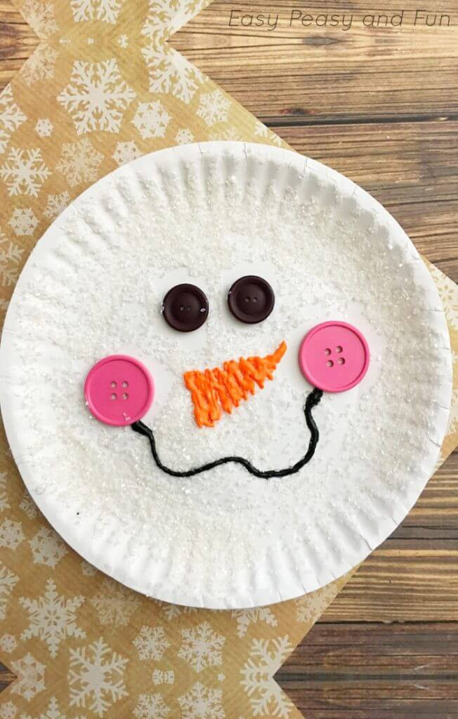 Snowman Kids Crafts
 Easy Winter Kids Crafts That Anyone Can Make Happiness