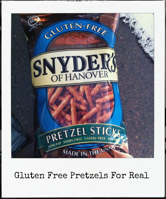 Snyder'S Gluten Free Pretzels
 Product Review Snyders GF Pretzels