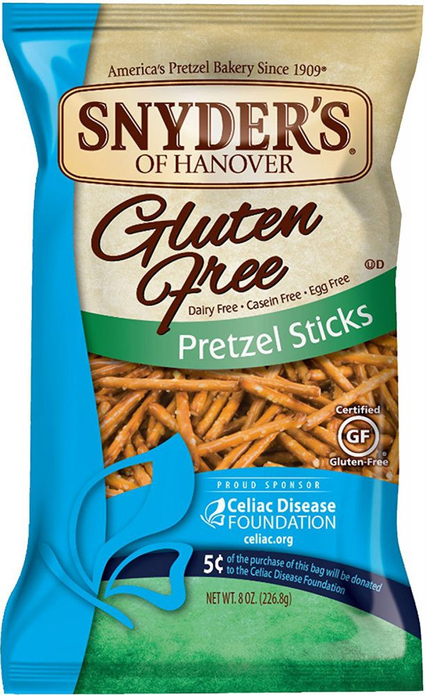 Snyder'S Gluten Free Pretzels
 Snyders Gluten Free Pretzel Sticks Ingre nts and