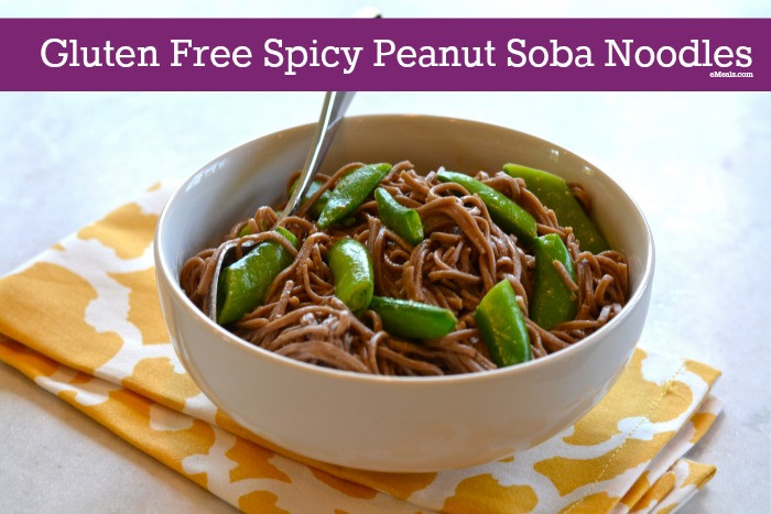 Soba Noodles Gluten Free
 Gluten Free Spicy Peanut Soba Noodles