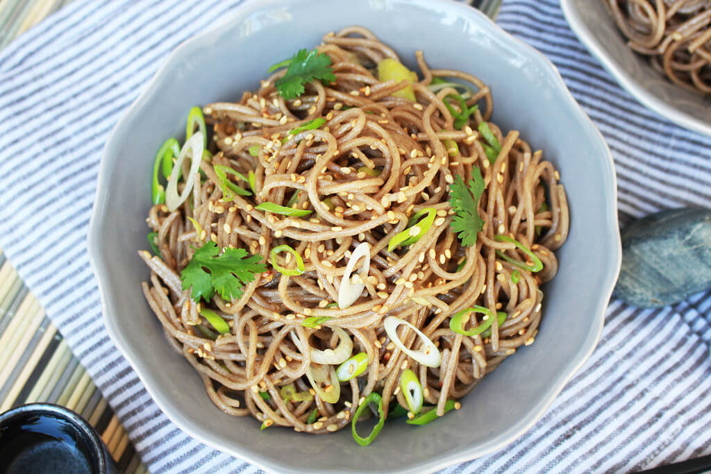 Soba Noodles Gluten Free
 Sesame Soba Noodles Gluten Free & Vegan Recipe