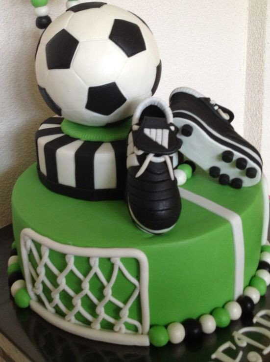 Soccer Birthday Cakes
 59 best Football birthday cakes images on Pinterest