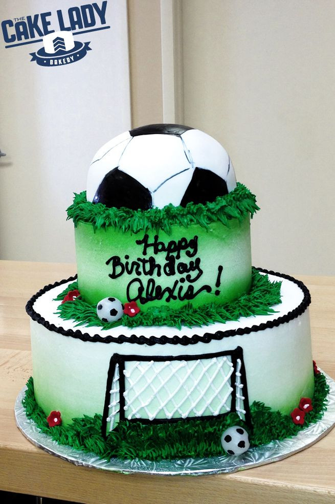 Soccer Birthday Cakes
 Soccer Birthday Cake
