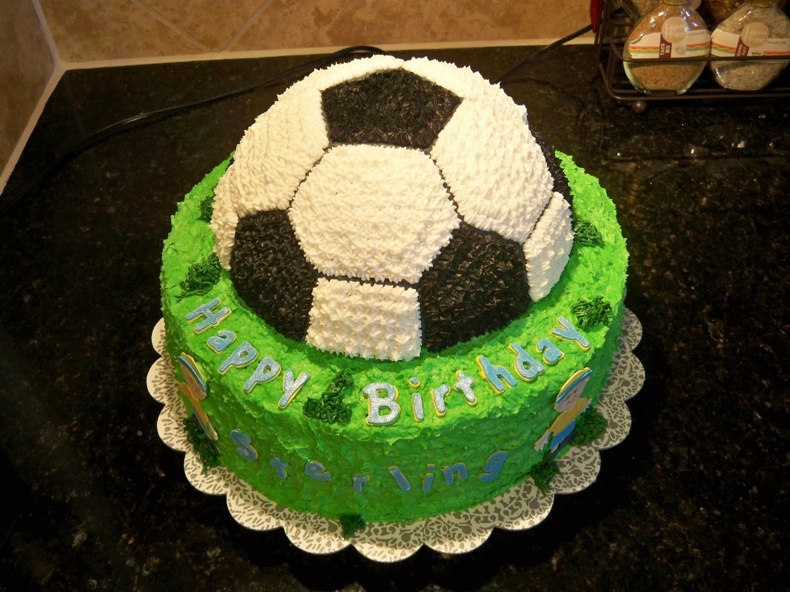 Soccer Birthday Cakes
 Lena s Sweet Creations Soccer Birthday Cake