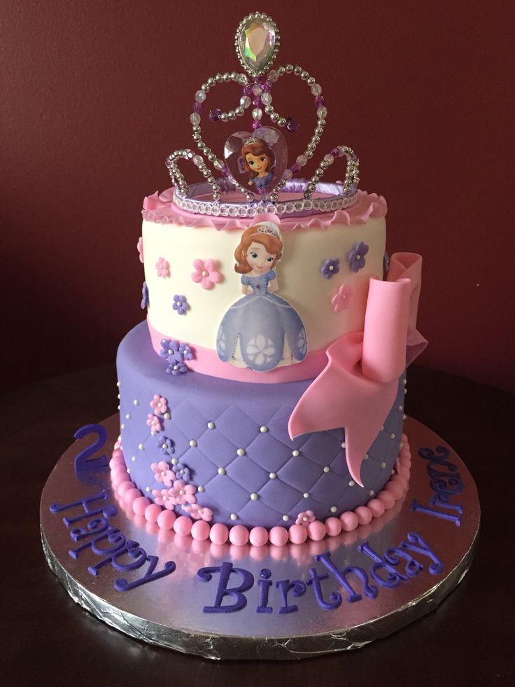 Sofia Birthday Cakes
 171 best Sofia the First Cakes images on Pinterest