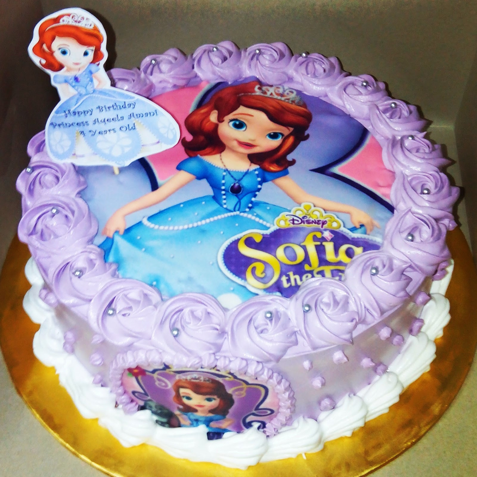 Sofia Birthday Cakes
 szcutesweet Sofia the first birthday cake