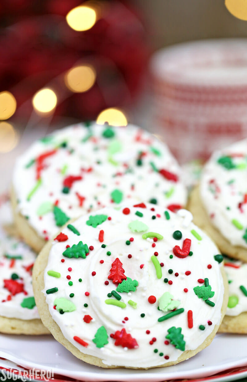 Soft Sugar Cookies With Frosting
 Big Soft Sugar Cookies SugarHero