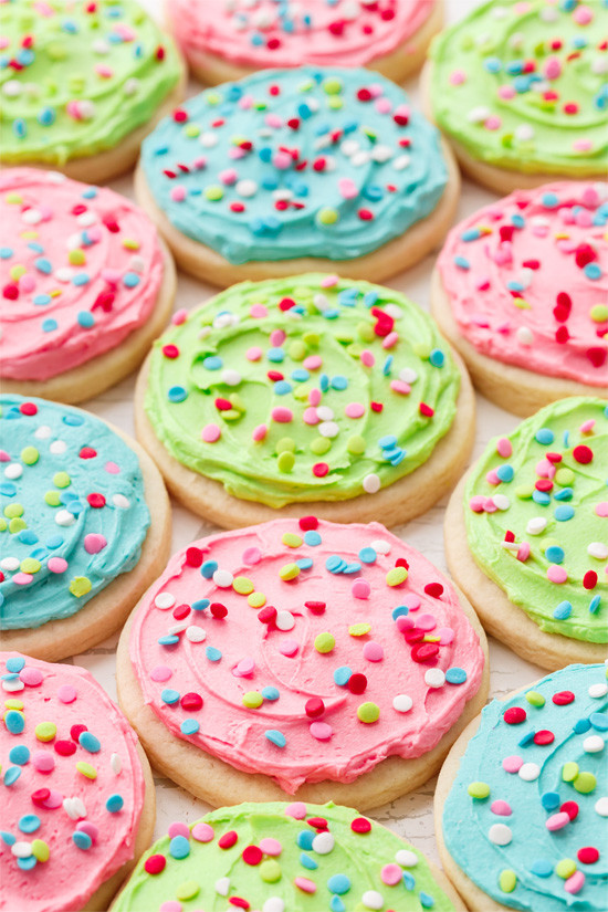 Soft Sugar Cookies With Frosting
 Soft Frosted Sugar Cookies