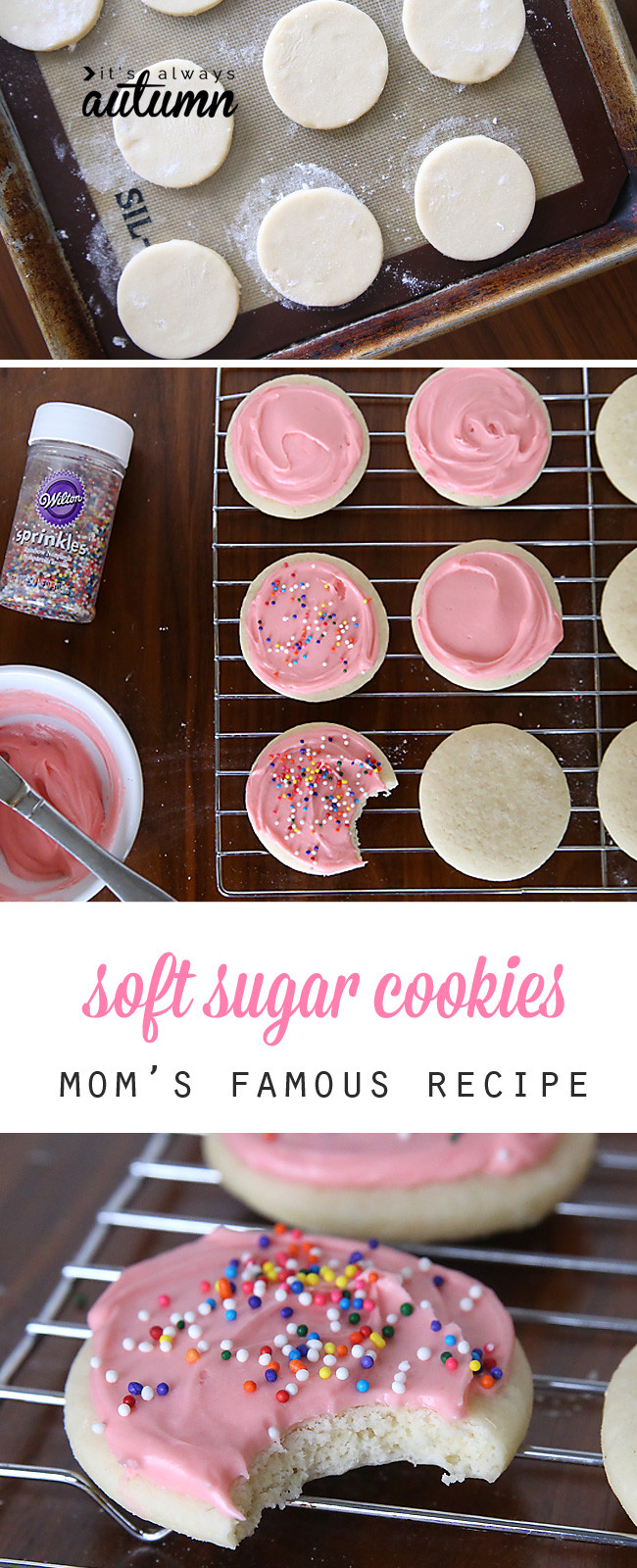 Soft Sugar Cookies With Frosting
 the best soft sugar cookie cream cheese frosting recipe