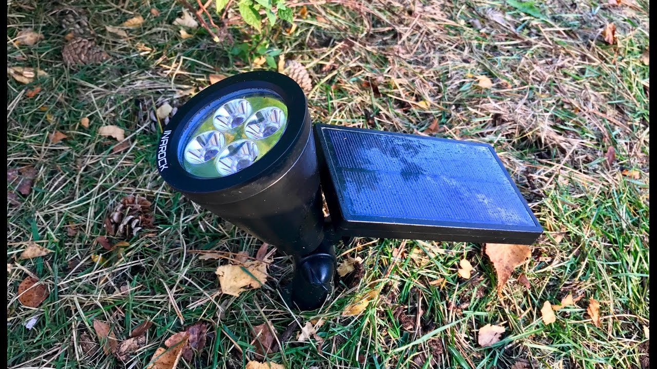 Solar Led Landscape Light
 InaRock 2 in 1 Solar Powered LED Outdoor Garden Spotlight