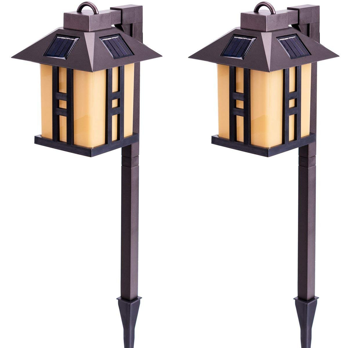 Solar Powered Landscape Lights
 GIGALUMI Solar Powered Path Lights Solar Garden Lights