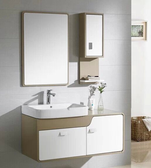 Solid Wood Bathroom Cabinets
 Modern Solid Wood Bathroom Vanity Cabinet Bath Cabinet