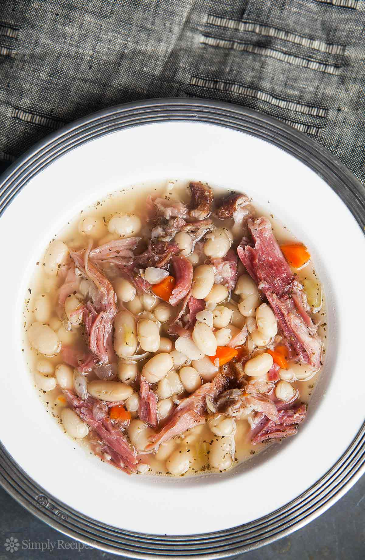 Soup Recipes With Ham
 Ham and Bean Soup The BEST 