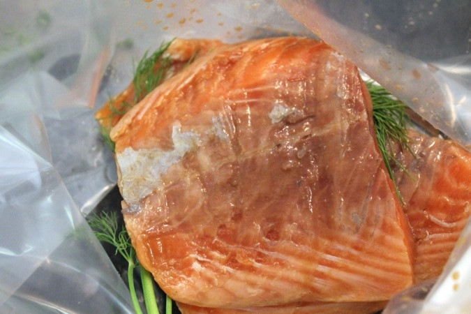 Sous Vide Smoked Salmon
 Sous Vide Smoked Salmon with Hack 40 Aprons