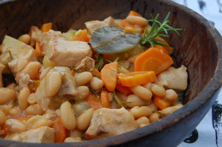 Sous Vide Stew
 Sous Vide Pork Stew with White Beans and Rosemary