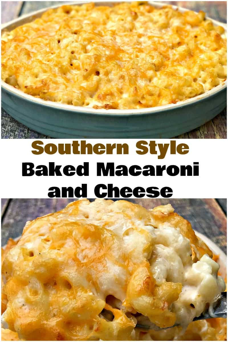 Southern Baked Macaroni And Cheese Recipes
 Southern Style Soul Food Baked Macaroni and Cheese