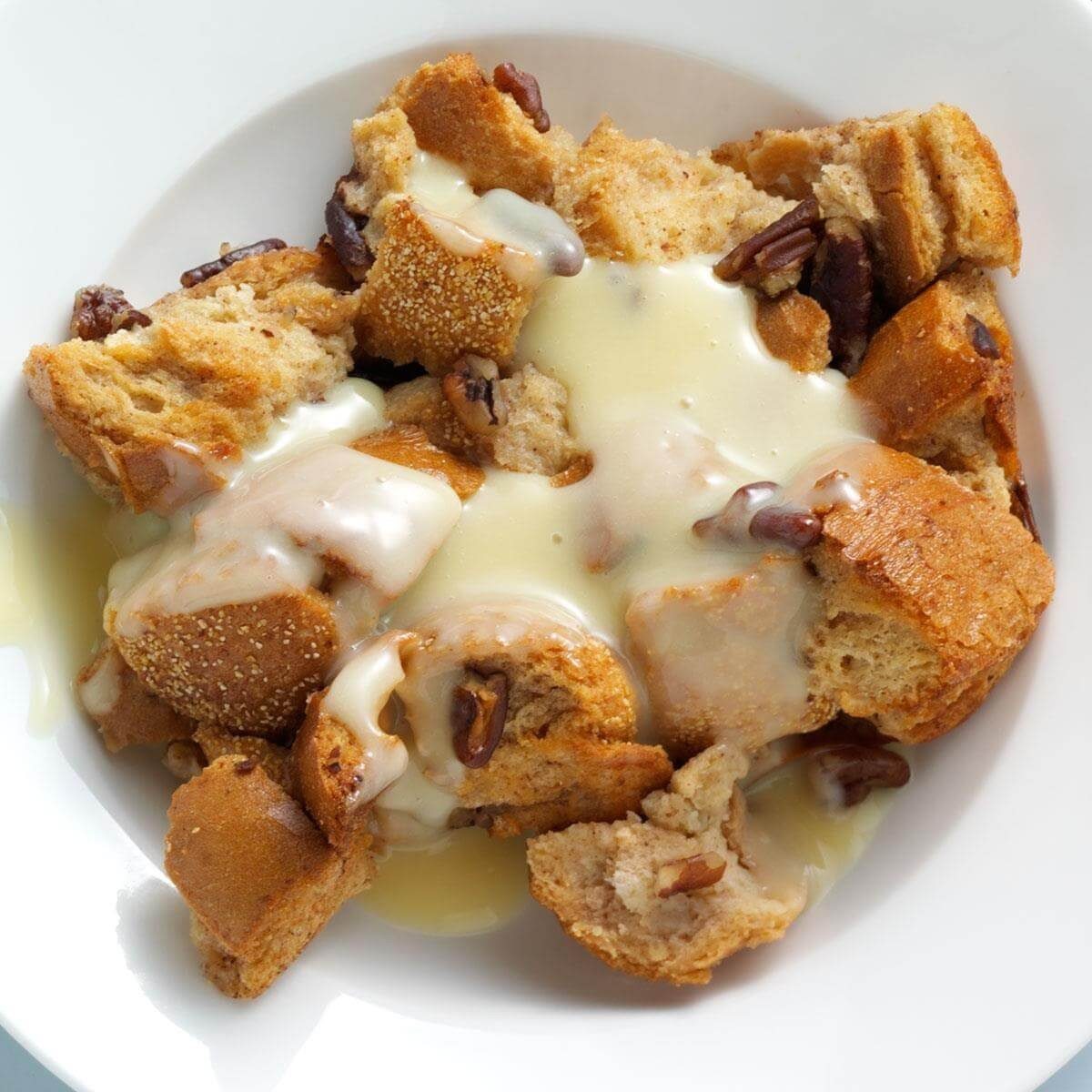 Southern Bread Pudding With Rum Sauce
 Pecan Bread Pudding with Rum Custard Sauce Recipe