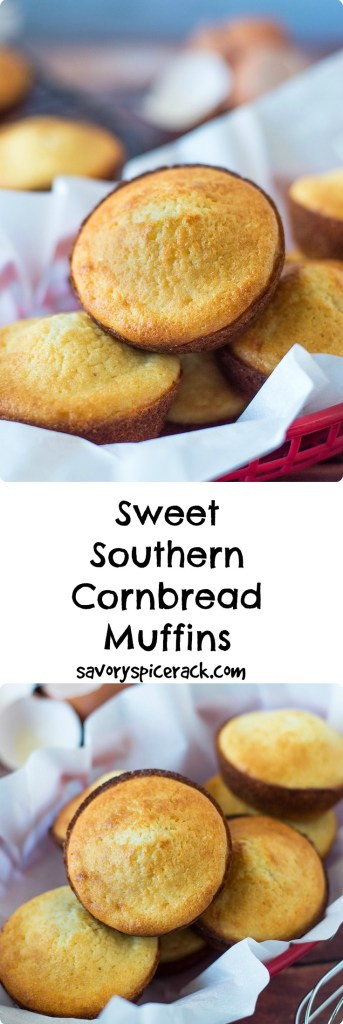 Southern Cornbread Muffins
 Sweet Southern Cornbread Muffins Savory Spicerack