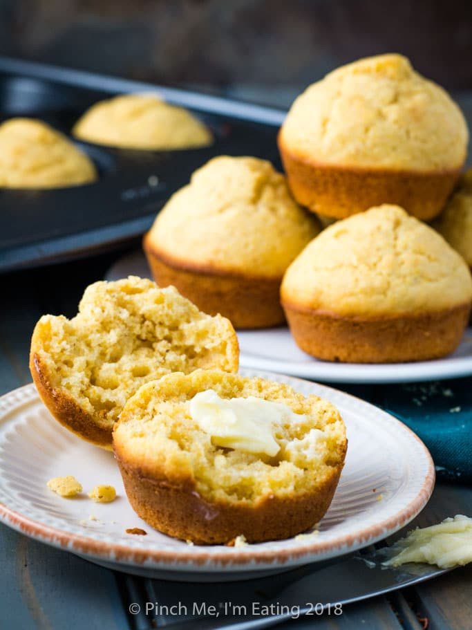 Southern Cornbread Muffins
 Easy Homemade Southern Cornbread Muffins