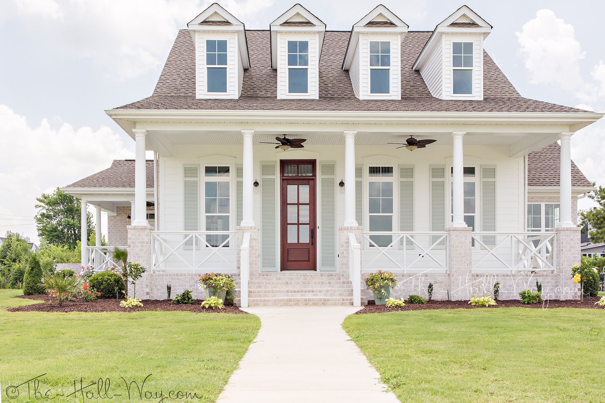 Southern Living Exterior Paint Colors
 Southern Living Eastover Cottage Exterior