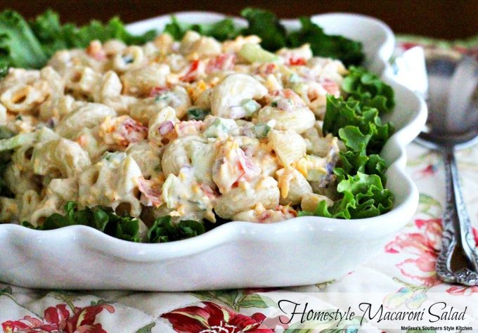 Southern Style Macaroni Salad
 southern style macaroni salad