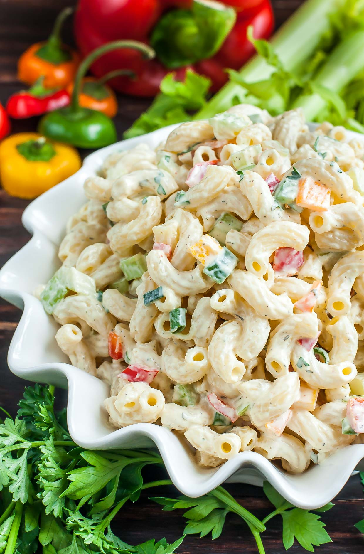 Southern Style Macaroni Salad
 southern style macaroni salad