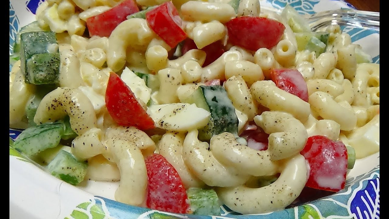 Southern Style Macaroni Salad
 Recipe for Southern Style Macaroni Salad With Eggs It