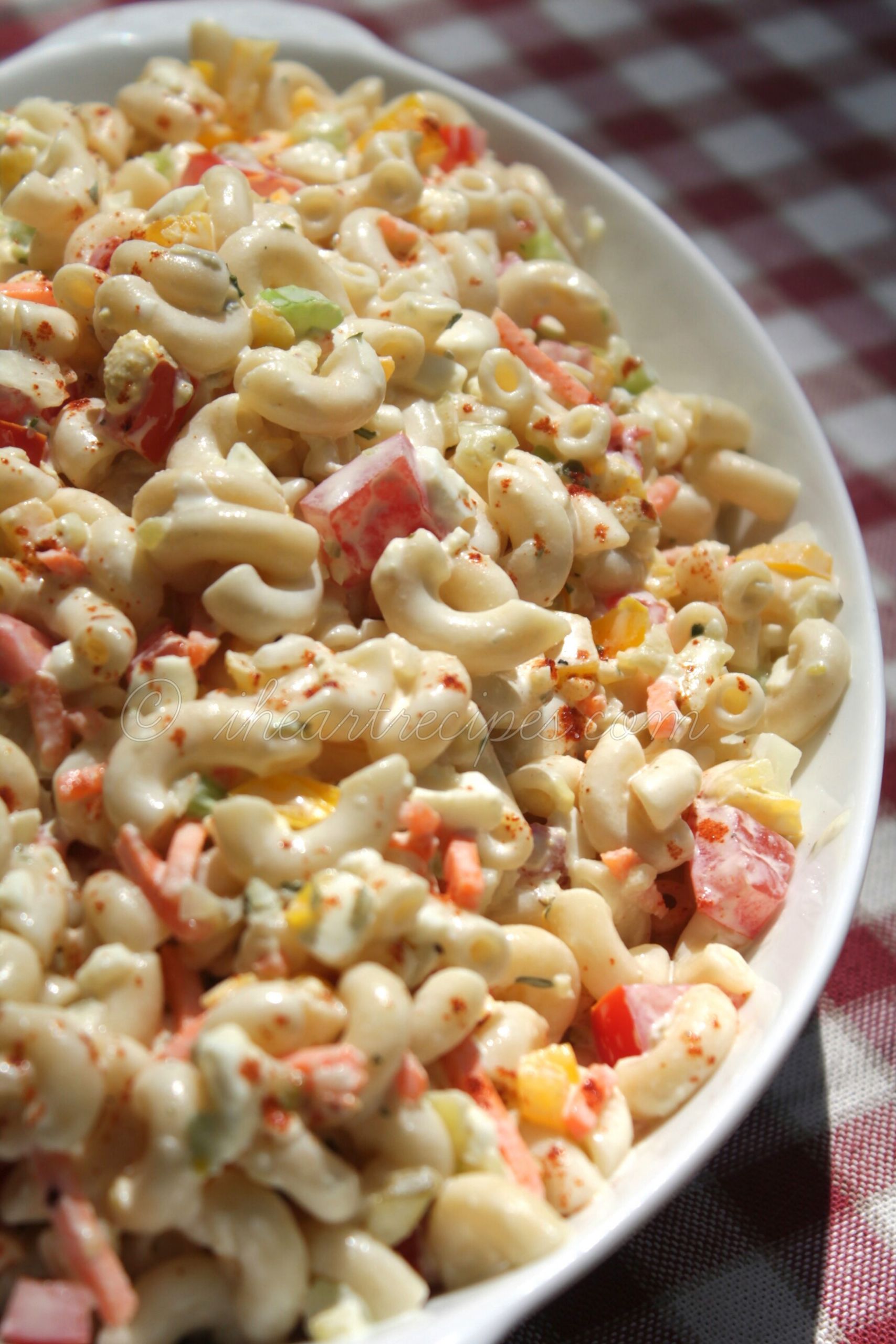 Southern Style Macaroni Salad
 southern style macaroni salad