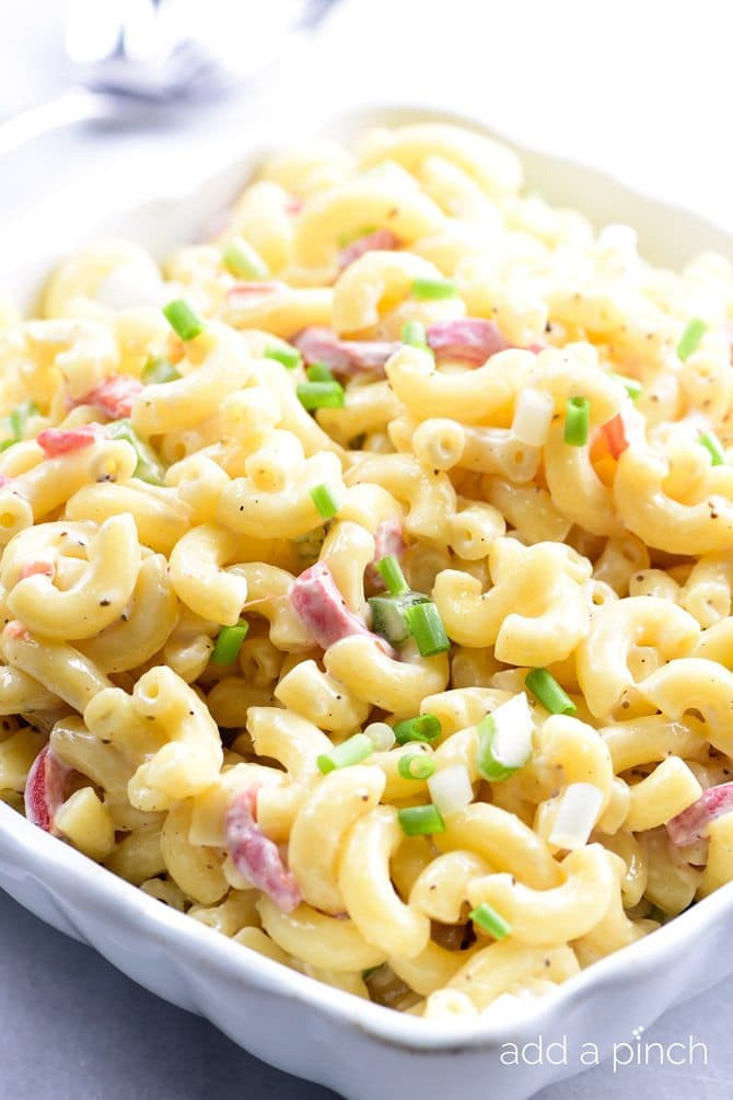 Southern Style Macaroni Salad
 southern style macaroni salad