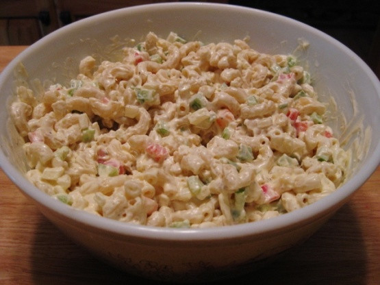 Southern Style Macaroni Salad
 southern style macaroni salad