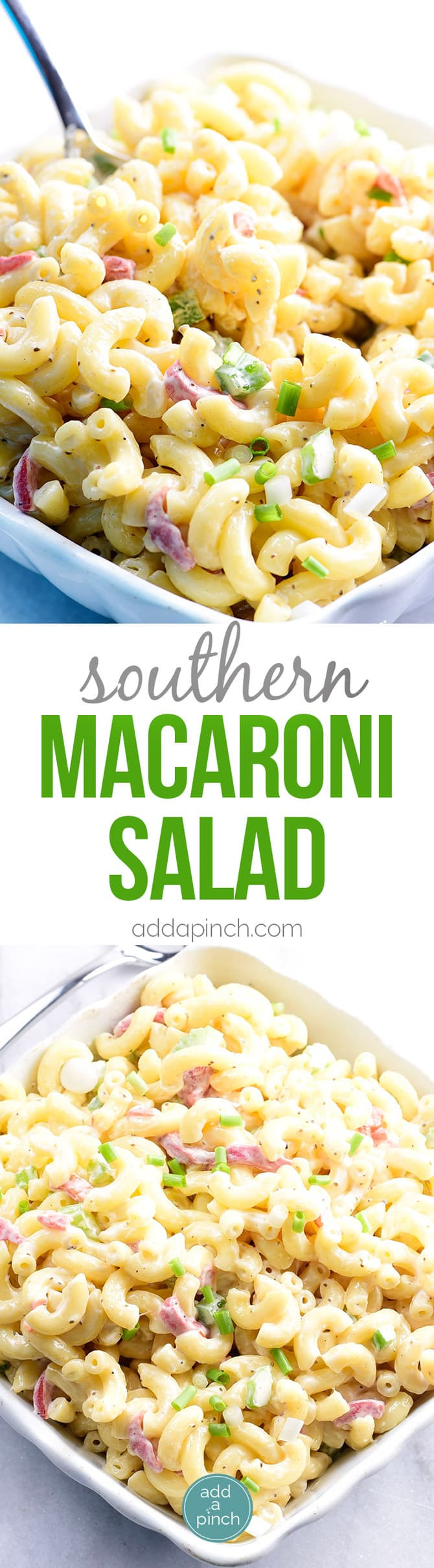 Southern Style Macaroni Salad
 southern style macaroni salad