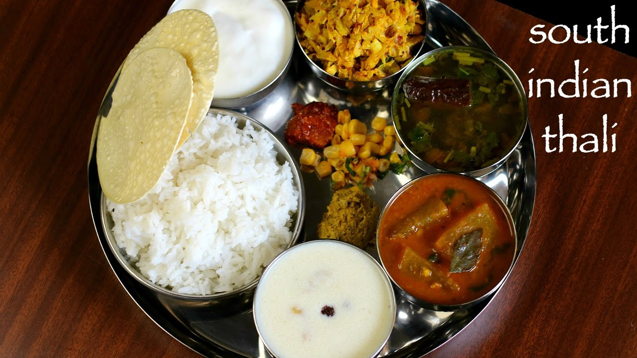 Southindian Vegetarian Recipes
 south indian thali recipe