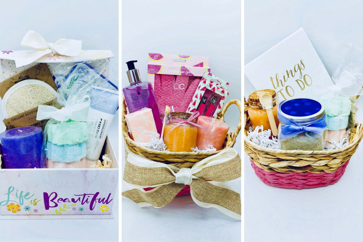 Spa Gift Basket Ideas Diy
 DIY Spa Gifts Baskets DIY Bath Bombs and DIY Body Scrub