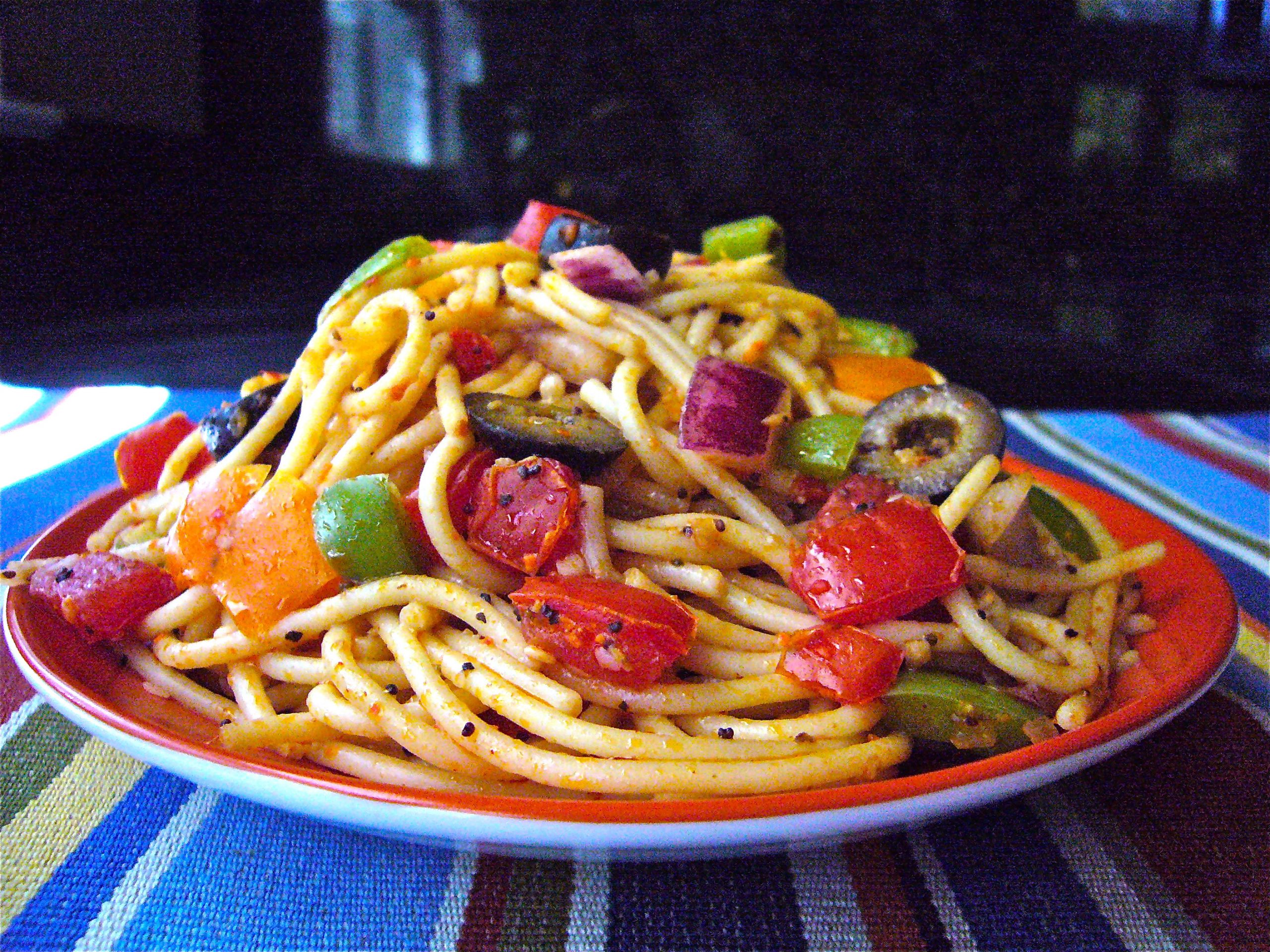 Spaghetti Salad With Salad Supreme
 spaghetti pasta salad recipe salad supreme
