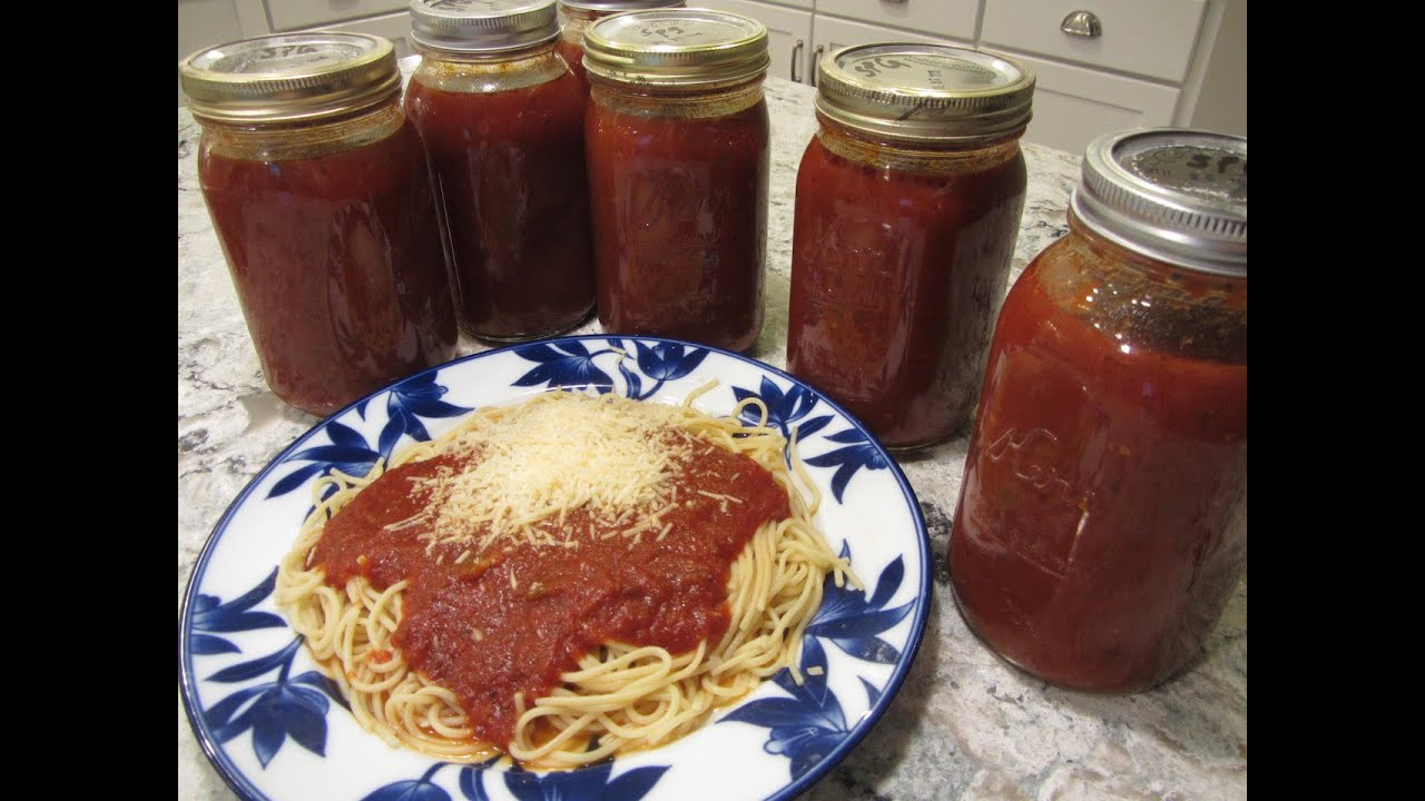 Spaghetti Sauce Recipe For Canning
 Spaghetti Sauce Canning Recipe Delicious