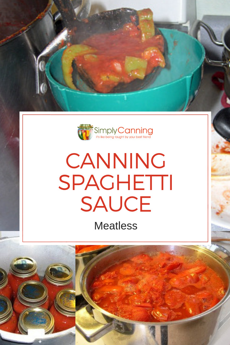 Spaghetti Sauce Recipe For Canning
 Canning Spaghetti Sauce meatless is a snap with this great