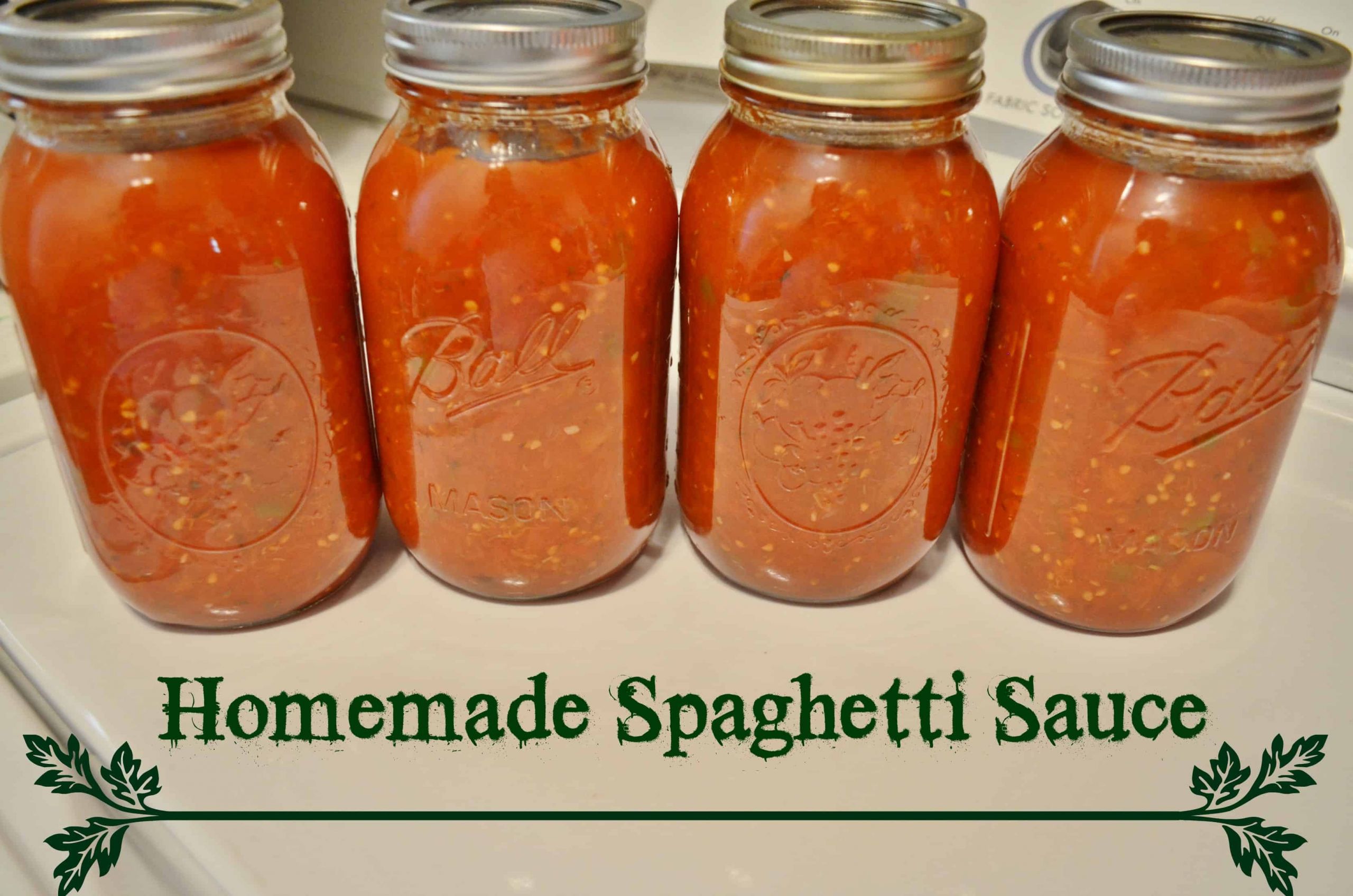 Spaghetti Sauce Recipe For Canning
 DIY Homemade Spaghetti Sauce Canning Recipe Tutorial