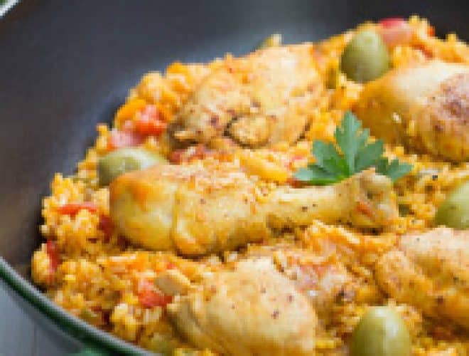 Spanish Chicken And Rice Casserole
 Spanish Chicken and Rice Spoonful of Flavor