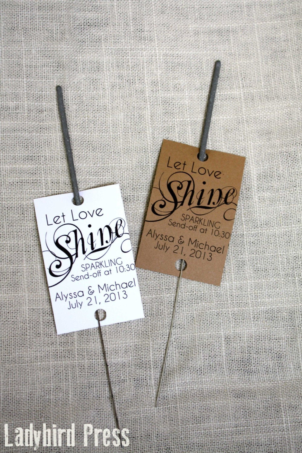 Sparklers As Wedding Favors
 Sparkler Tags Personalized Printable Wedding Favor Sparkler