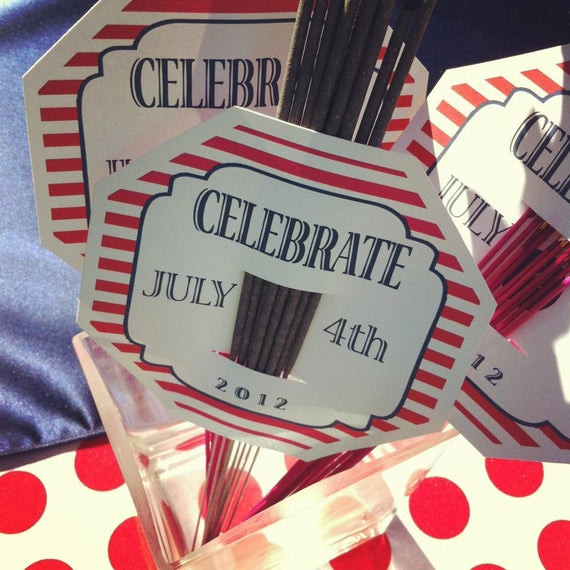 Sparklers As Wedding Favors
 Custom Sparkler Wedding Favors qty 100 4th of July Favor