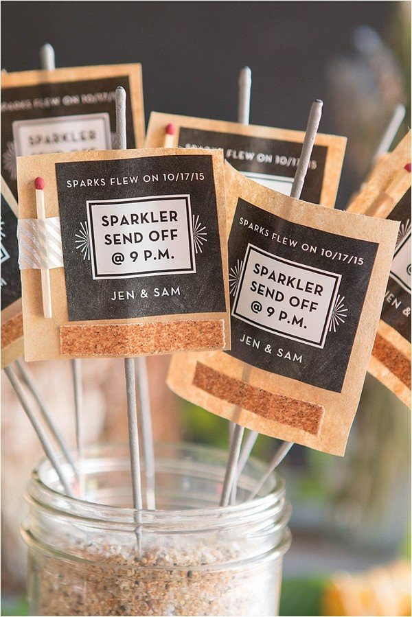 Sparklers As Wedding Favors
 Top 10 Unique Wedding Favor Ideas Your Guests Love Oh